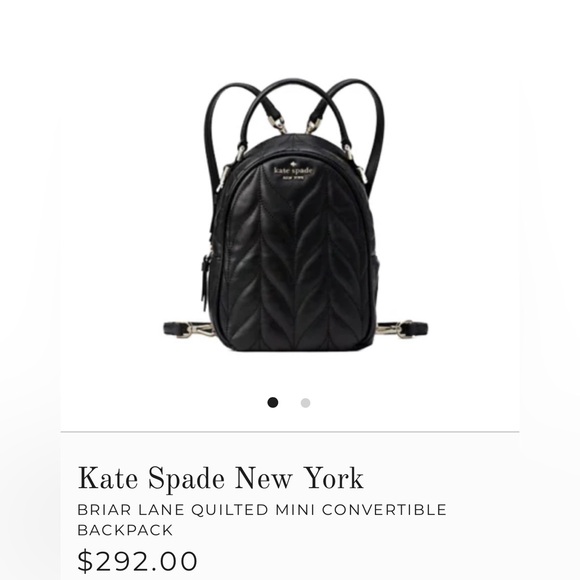 BRIAR LANE QUILTED MINI CONVERTIBLE BACKPACK
Regular price $292.00 - Picture 2 of 6